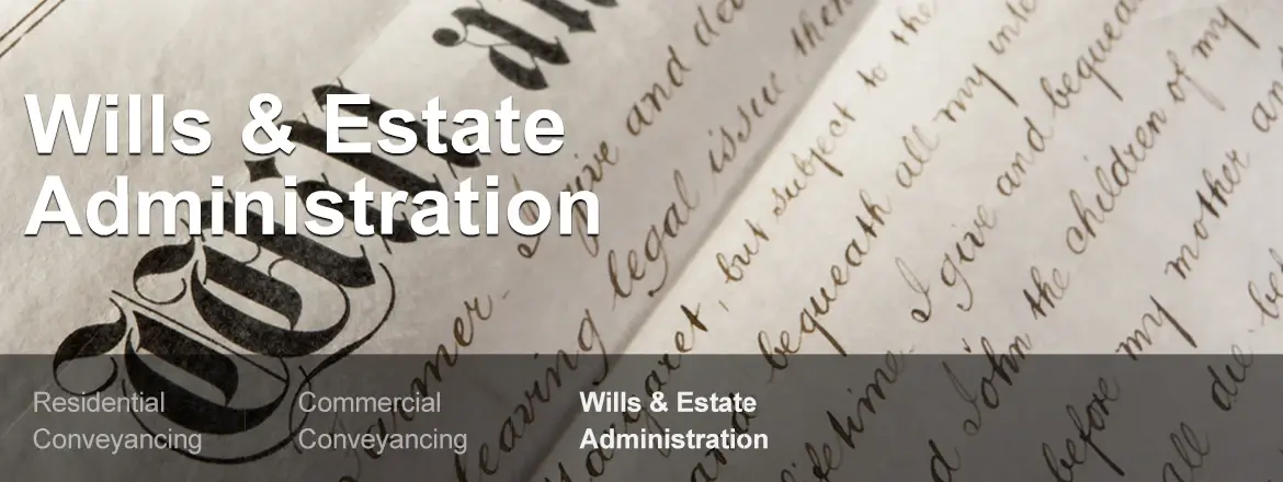 Wills, probate and estate planning